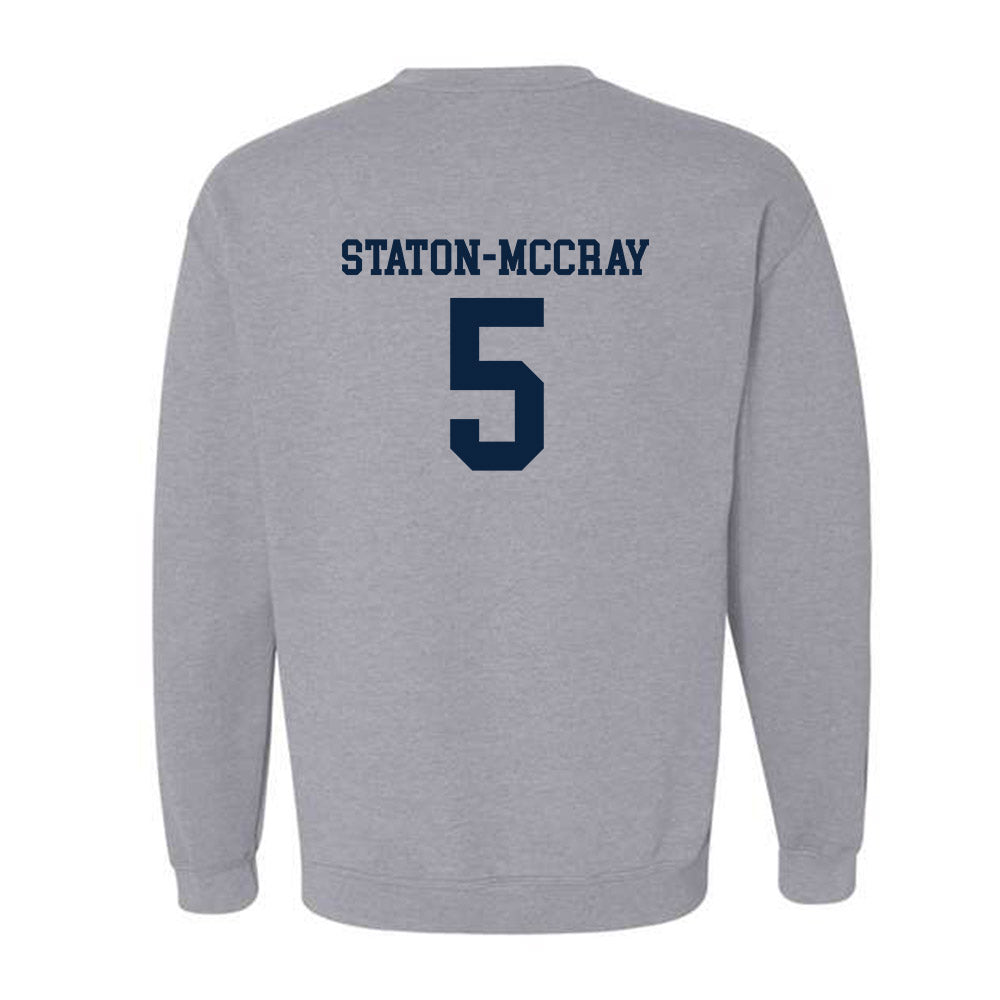 Samford - NCAA Men's Basketball : AJ Staton-McCray - Classic Shersey Crewneck Sweatshirt-1