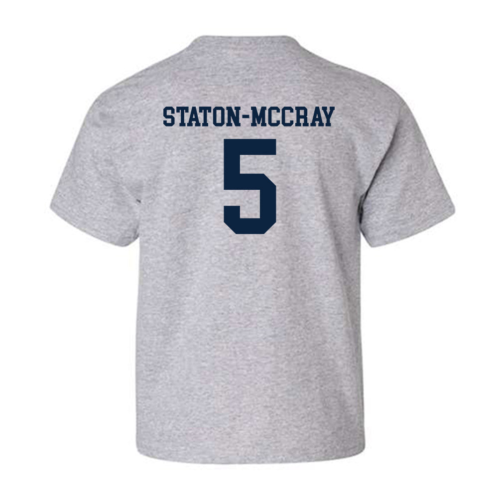 Samford - NCAA Men's Basketball : AJ Staton-McCray - Classic Shersey Youth T-Shirt-1