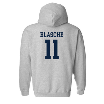 Samford - NCAA Baseball : Mason Blasche - Classic Shersey Hooded Sweatshirt-1
