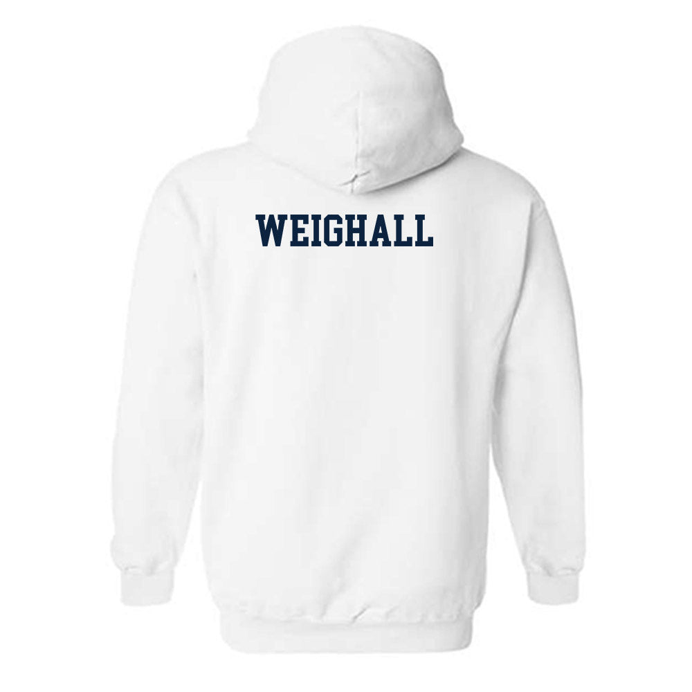 Samford - NCAA Men's Track & Field : Grant Weighall - Classic Shersey Hooded Sweatshirt-1