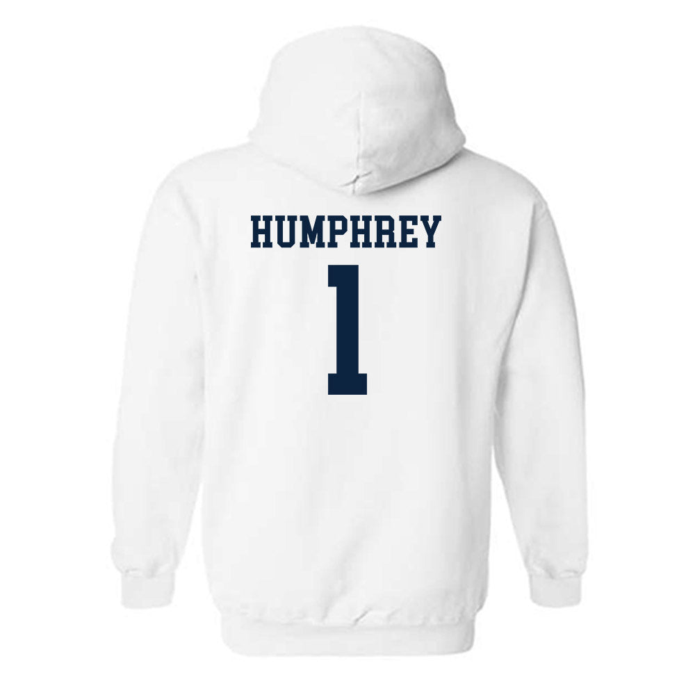 Samford - NCAA Men's Basketball : DaJion Humphrey - Classic Shersey Hooded Sweatshirt-1