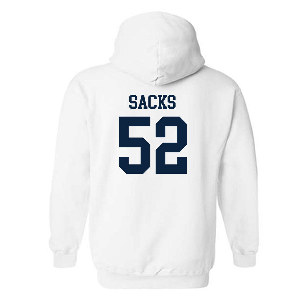 Samford - NCAA Football : Owen Sacks - Classic Shersey Hooded Sweatshirt-1