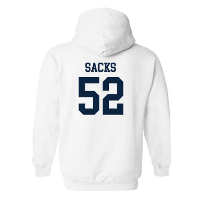 Samford - NCAA Football : Owen Sacks - Classic Shersey Hooded Sweatshirt-1