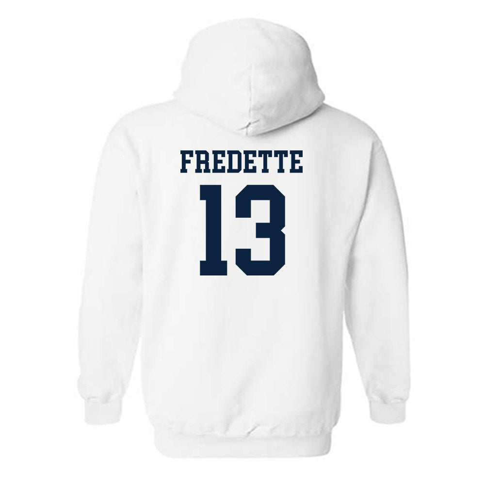 Samford - NCAA Baseball : Michael Fredette - Classic Shersey Hooded Sweatshirt-1