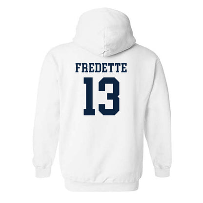Samford - NCAA Baseball : Michael Fredette - Classic Shersey Hooded Sweatshirt-1