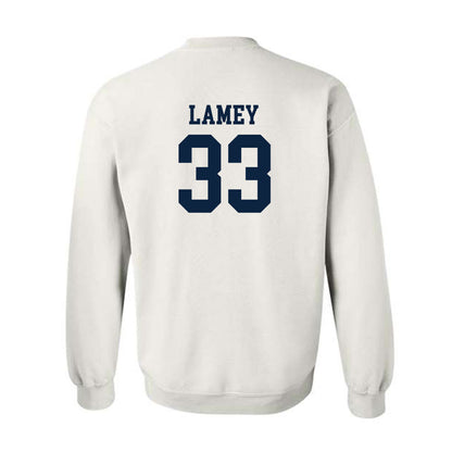 Samford - NCAA Men's Basketball : Zach Lamey - Classic Shersey Crewneck Sweatshirt-1
