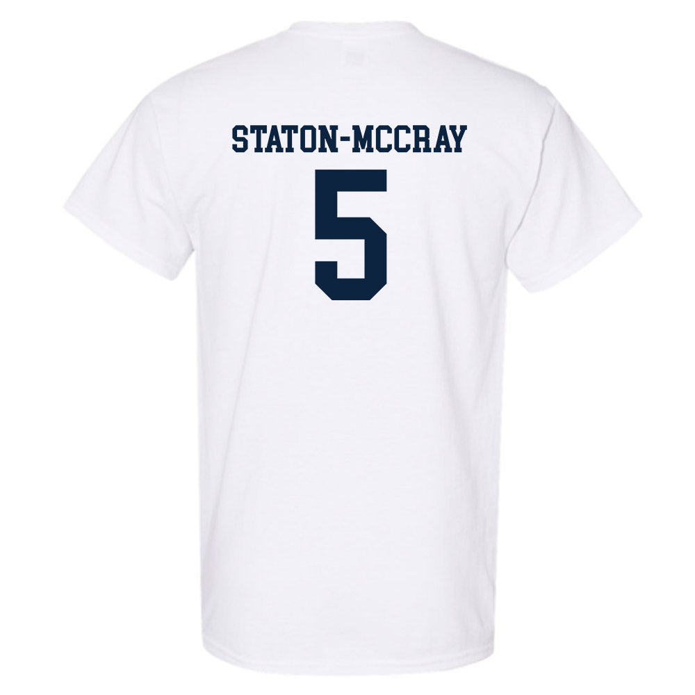 Samford - NCAA Men's Basketball : AJ Staton-McCray - Classic Shersey T-Shirt-1