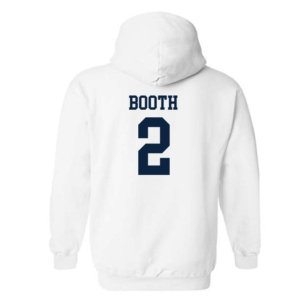 Samford - NCAA Men's Basketball : Jadin Booth - Classic Shersey Hooded Sweatshirt-1