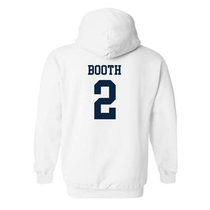 Samford - NCAA Men's Basketball : Jadin Booth - Classic Shersey Hooded Sweatshirt-1