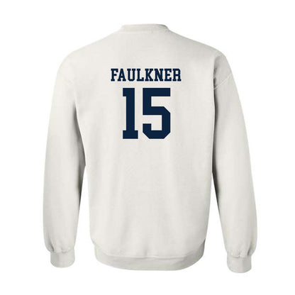 Samford - NCAA Men's Basketball : Dylan Faulkner - Classic Shersey Crewneck Sweatshirt-1