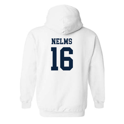 Samford - NCAA Baseball : Easton Nelms - Classic Shersey Hooded Sweatshirt-1