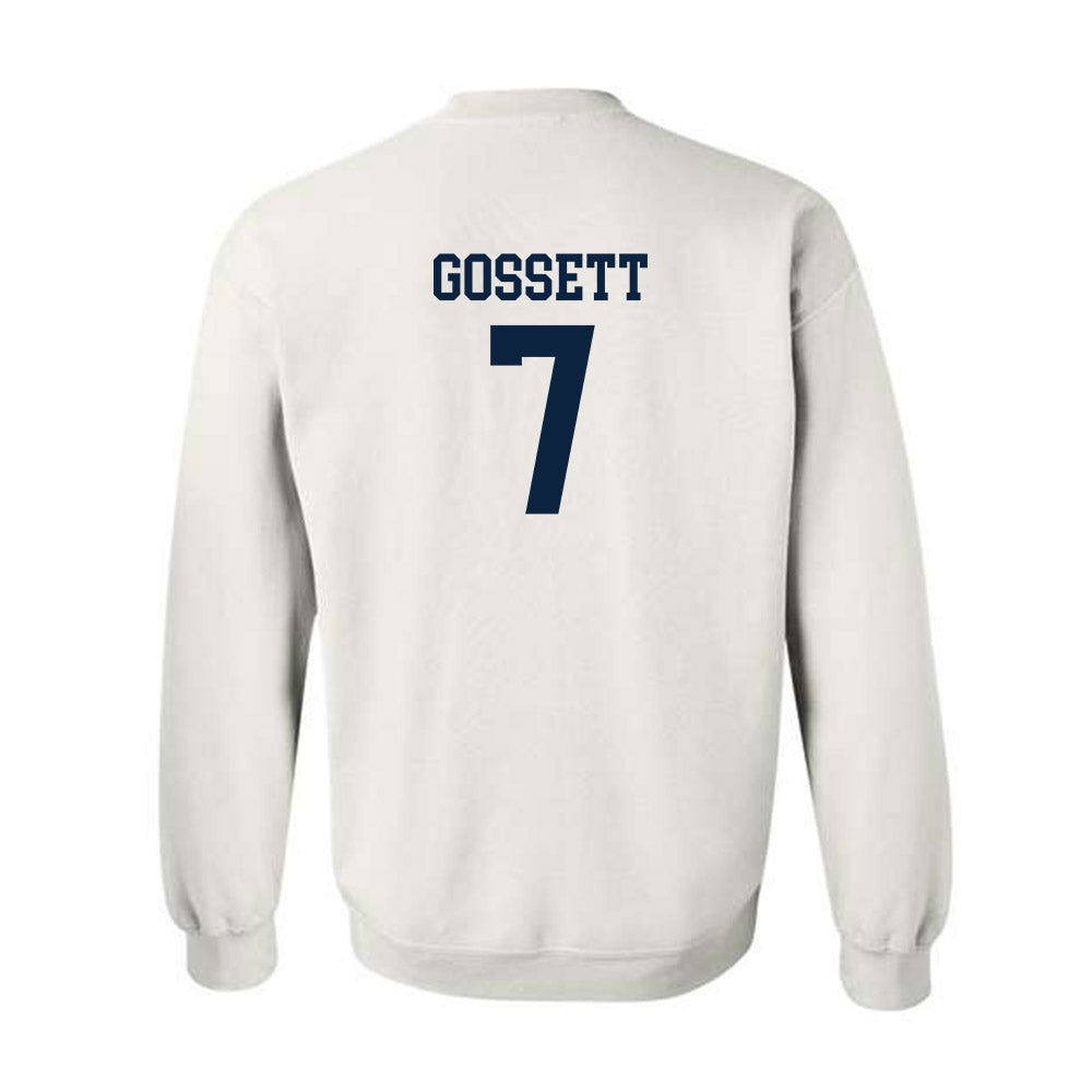 Samford - NCAA Men's Basketball : JD Gossett - Classic Shersey Crewneck Sweatshirt-1