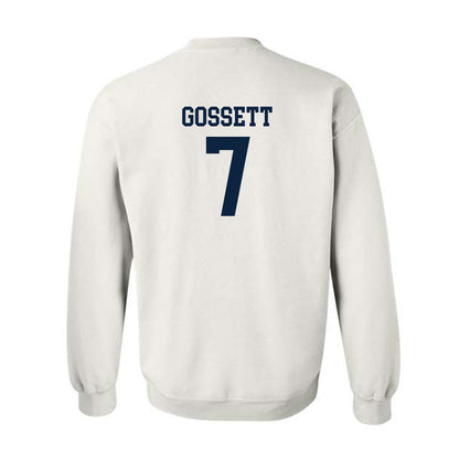 Samford - NCAA Men's Basketball : JD Gossett - Classic Shersey Crewneck Sweatshirt-1
