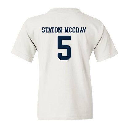Samford - NCAA Men's Basketball : AJ Staton-McCray - Classic Shersey Youth T-Shirt-1
