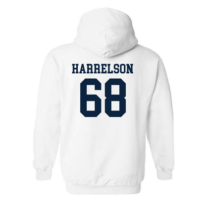 Samford - NCAA Football : Asher Harrelson - Classic Shersey Hooded Sweatshirt-1