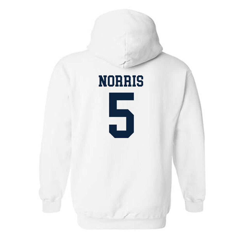 Samford - NCAA Men's Basketball : Cade Norris - Classic Shersey Hooded Sweatshirt-1