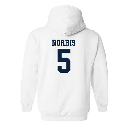 Samford - NCAA Men's Basketball : Cade Norris - Classic Shersey Hooded Sweatshirt-1
