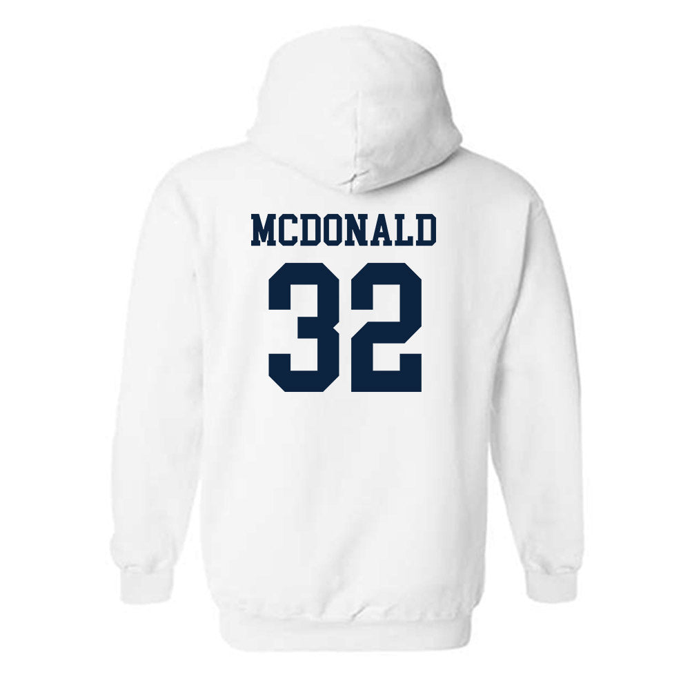 Samford - NCAA Baseball : Parker McDonald - Classic Shersey Hooded Sweatshirt-1