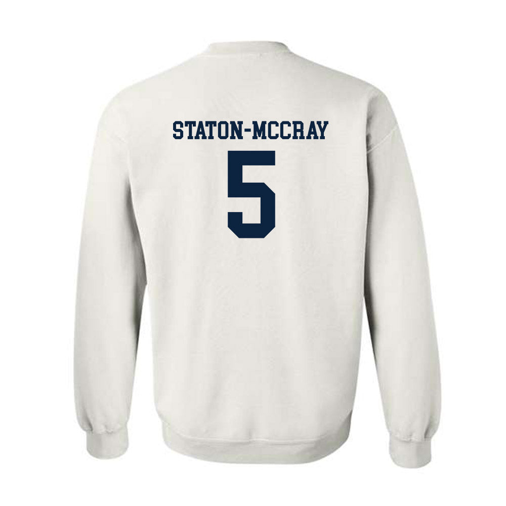 Samford - NCAA Men's Basketball : AJ Staton-McCray - Classic Shersey Crewneck Sweatshirt-1