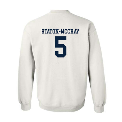 Samford - NCAA Men's Basketball : AJ Staton-McCray - Classic Shersey Crewneck Sweatshirt-1