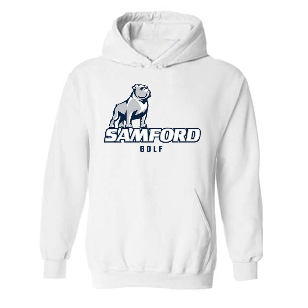 Samford - NCAA Men's Golf : Jack Mikesell - Classic Shersey Hooded Sweatshirt-0
