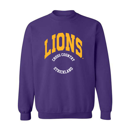 North Alabama - NCAA Men's Cross Country : Brady Strickland - Classic Fashion Shersey Crewneck Sweatshirt-0