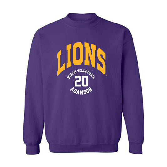 North Alabama - NCAA Beach Volleyball : Kiana Adamson - Classic Fashion Shersey Crewneck Sweatshirt-0