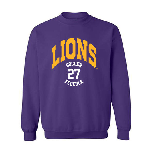 North Alabama - NCAA Women's Soccer : Carolyn Federle - Classic Fashion Shersey Crewneck Sweatshirt-0