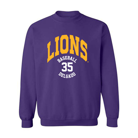 North Alabama - NCAA Baseball : Matthew Delgado - Classic Fashion Shersey Crewneck Sweatshirt-0