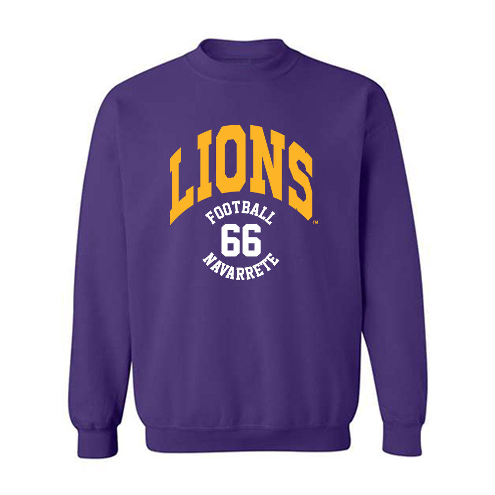 North Alabama - NCAA Football : Julian Navarrete - Classic Fashion Shersey Crewneck Sweatshirt-0
