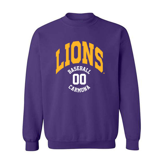 North Alabama - NCAA Baseball : Carlos Carmona - Classic Fashion Shersey Crewneck Sweatshirt-0