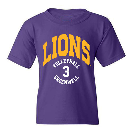 North Alabama - NCAA Women's Volleyball : Ally Greenwell - Classic Fashion Shersey Youth T-Shirt-0