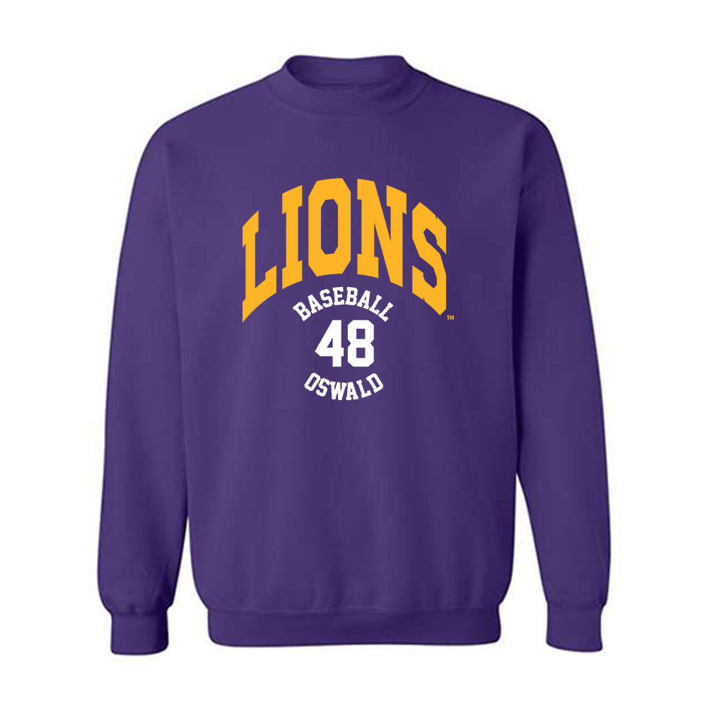 North Alabama - NCAA Baseball : Gavin Oswald - Classic Fashion Shersey Crewneck Sweatshirt-0