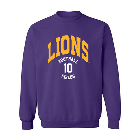 North Alabama - NCAA Football : KJ fields - Classic Fashion Shersey Crewneck Sweatshirt-0
