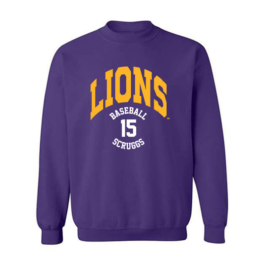 North Alabama - NCAA Baseball : Landon Scruggs - Classic Fashion Shersey Crewneck Sweatshirt-0