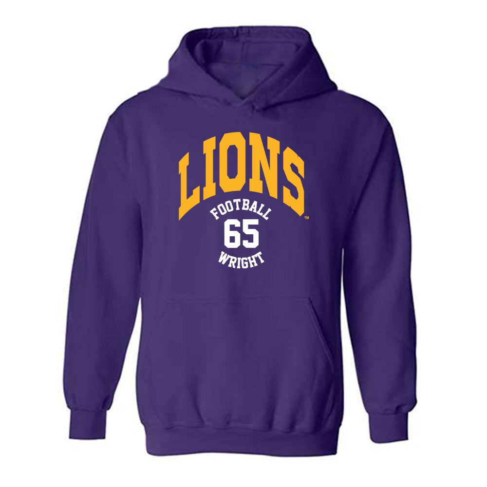 North Alabama - NCAA Football : Collin Wright - Classic Fashion Shersey Hooded Sweatshirt-0