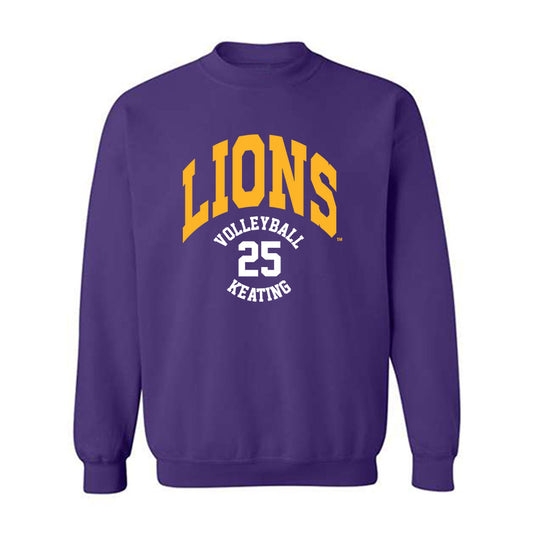 North Alabama - NCAA Women's Volleyball : Martha Keating - Classic Fashion Shersey Crewneck Sweatshirt-0
