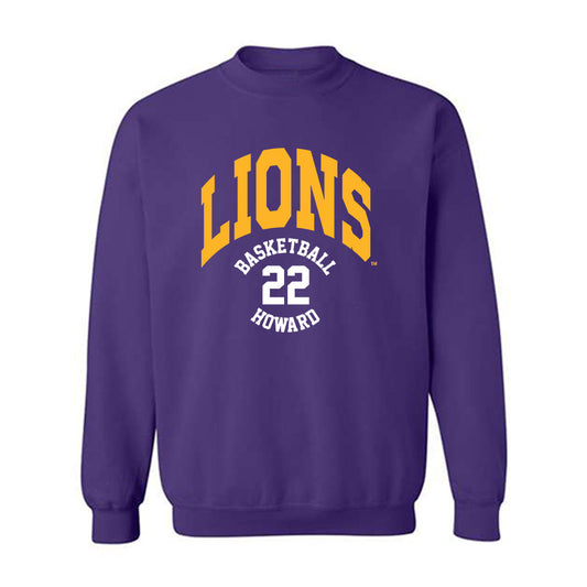 North Alabama - NCAA Women's Basketball : India Howard - Classic Fashion Shersey Crewneck Sweatshirt-0