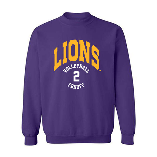 North Alabama - NCAA Women's Volleyball : Olivia Fenoff - Classic Fashion Shersey Crewneck Sweatshirt