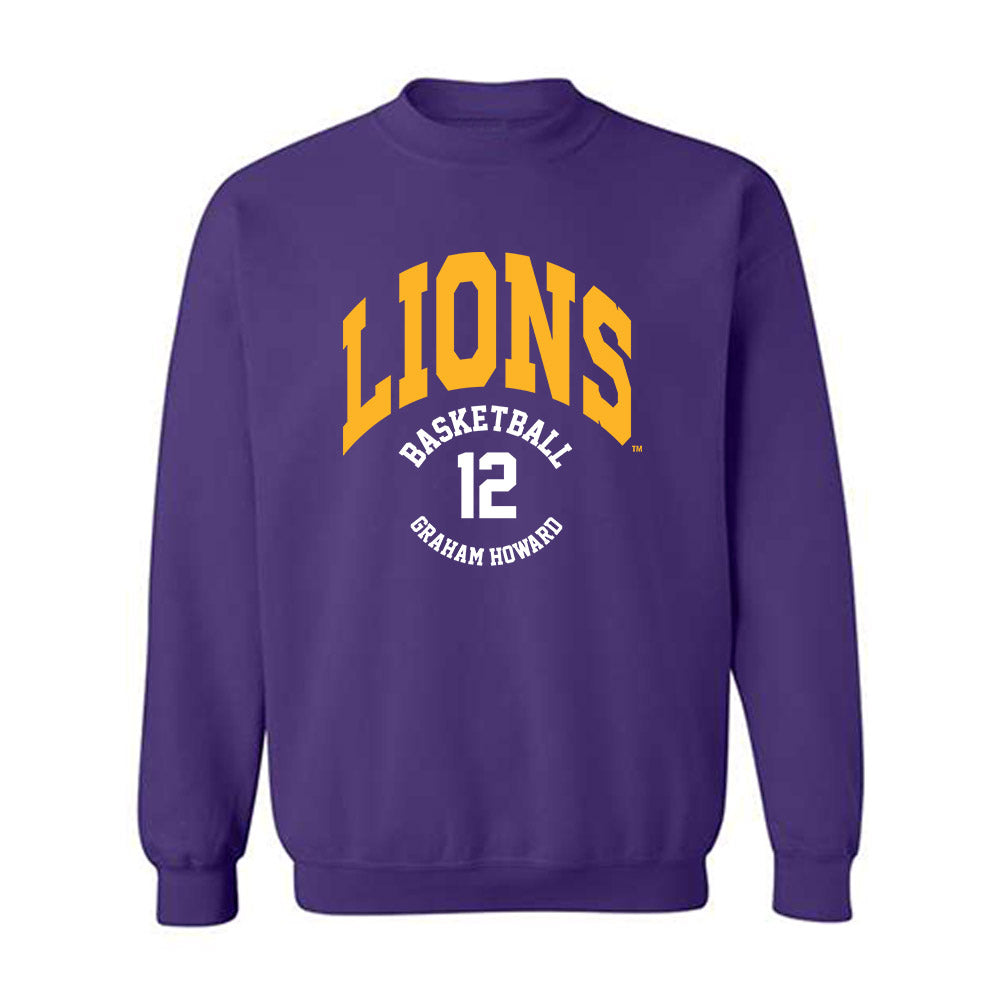 North Alabama - NCAA Men's Basketball : Cortez Graham Howard - Classic Fashion Shersey Crewneck Sweatshirt-0