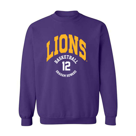 North Alabama - NCAA Men's Basketball : Cortez Graham Howard - Classic Fashion Shersey Crewneck Sweatshirt-0