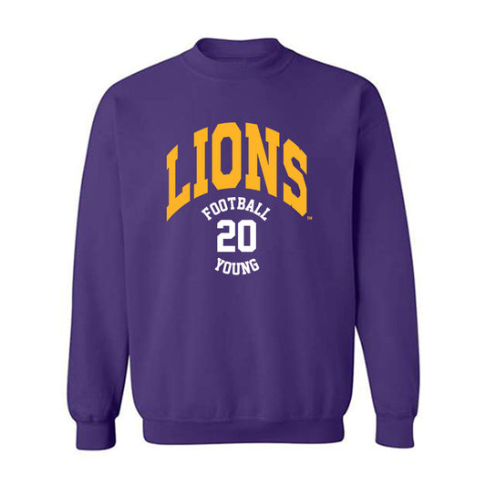 North Alabama - NCAA Football : Anthony Young - Classic Fashion Shersey Crewneck Sweatshirt-0
