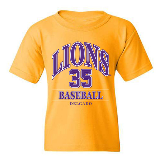 North Alabama - NCAA Baseball : Matthew Delgado - Classic Fashion Shersey Youth T-Shirt-0