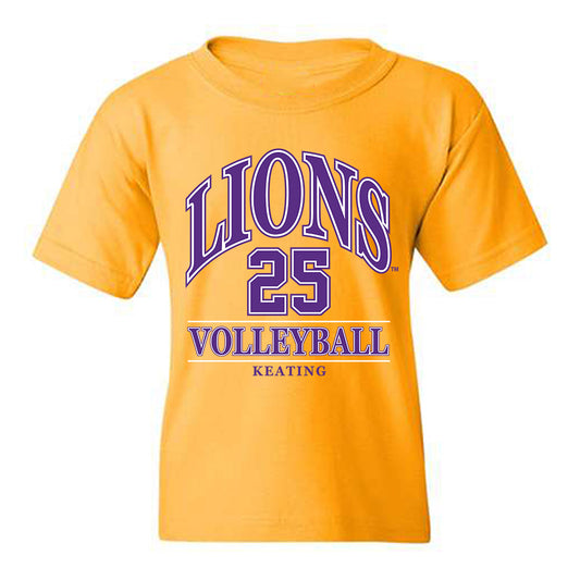 North Alabama - NCAA Women's Volleyball : Martha Keating - Classic Fashion Shersey Youth T-Shirt-0