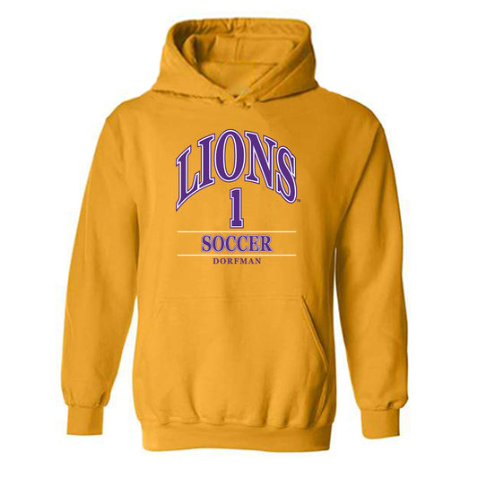 North Alabama - NCAA Women's Soccer : Emily Dorfman - Classic Fashion Shersey Hooded Sweatshirt-0
