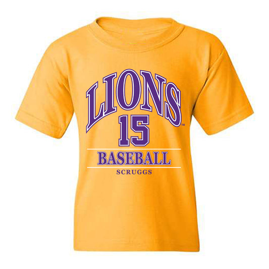 North Alabama - NCAA Baseball : Landon Scruggs - Classic Fashion Shersey Youth T-Shirt-0