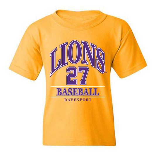 North Alabama - NCAA Baseball : Luke Davenport - Classic Fashion Shersey Youth T-Shirt-0