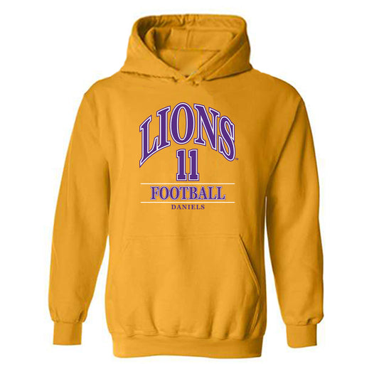 North Alabama - NCAA Football : Jalyn Daniels - Classic Fashion Shersey Hooded Sweatshirt-0