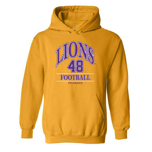 North Alabama - NCAA Football : Jayshod Pearson - Classic Fashion Shersey Hooded Sweatshirt-0