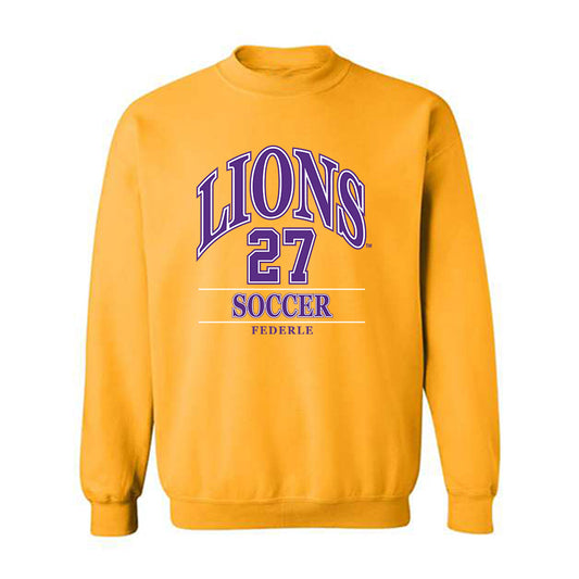 North Alabama - NCAA Women's Soccer : Carolyn Federle - Classic Fashion Shersey Crewneck Sweatshirt-0